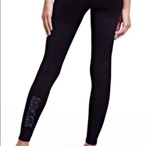 Jo+Jax Dancewear leggings, black ruffle leg
